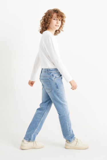 Children Boys - Straight jeans - denim-light blue