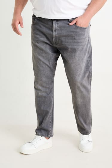 Pánské - Regular jeans - LYCRA® - džíny - světle šedé