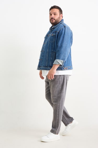 Pánské - Regular jeans - LYCRA® - džíny - světle šedé