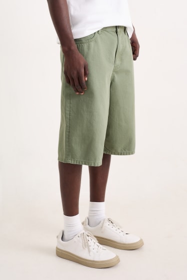Hommes - Bermudas - vert