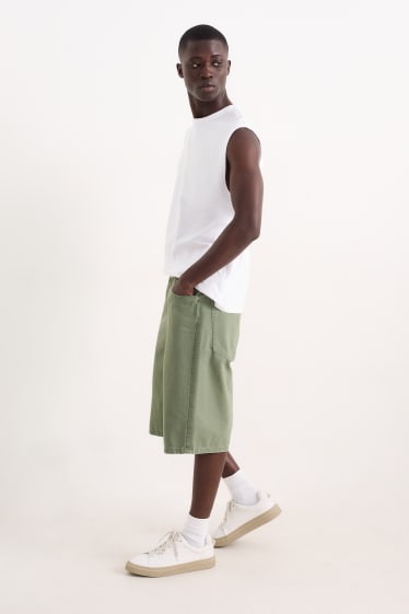 Hommes - Bermudas - vert