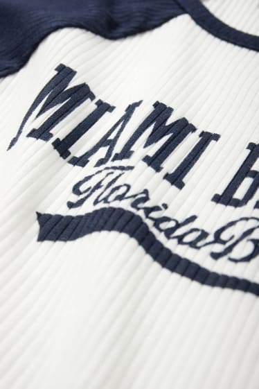 Enfants filles - Miami - T-shirt - blanc