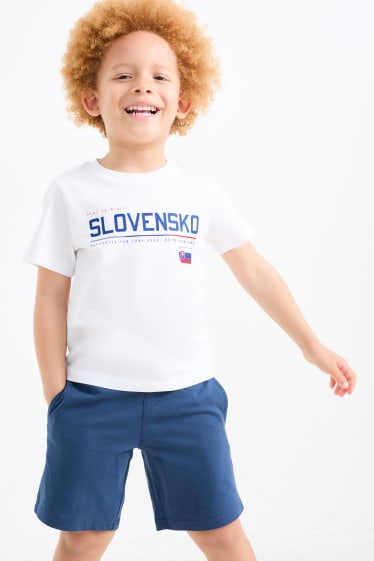 Bambini - Slovacchia - t-shirt - bianco