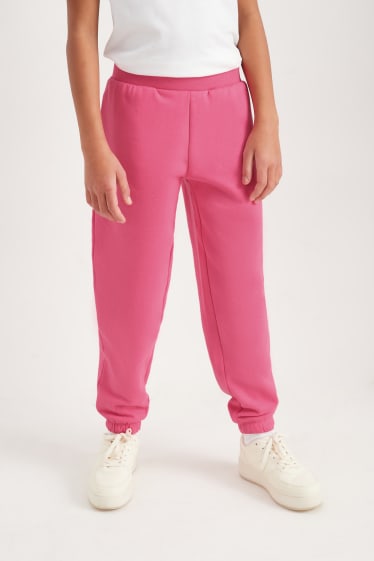 Enfants filles - Pantalon de jogging - rose