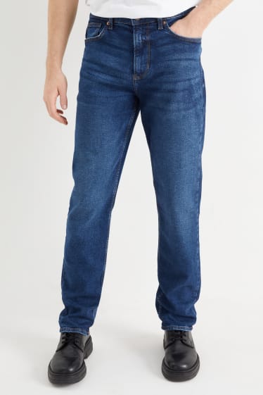 Herren - Straight Jeans - LYCRA® - dunkeljeansblau