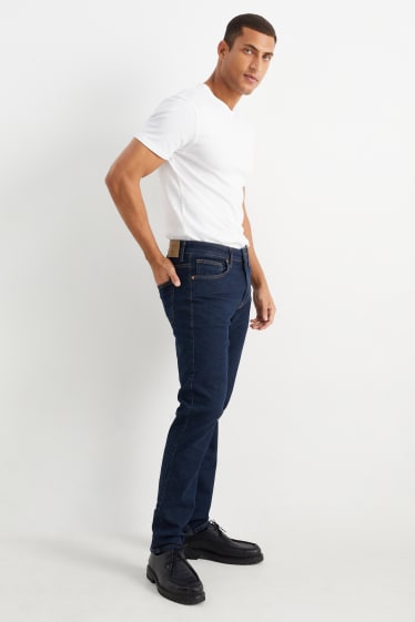 Men - Slim jeans - LYCRA® - denim-dark blue