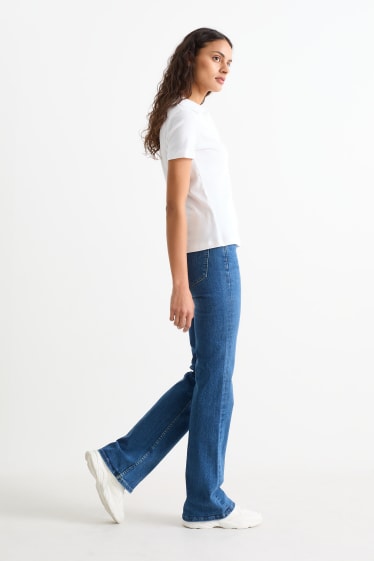 Donna - Flare jeans - a vita alta - jeans blu