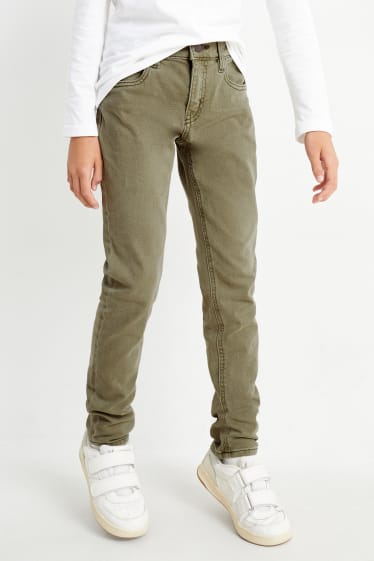 Kinder Buben - Hose - khaki