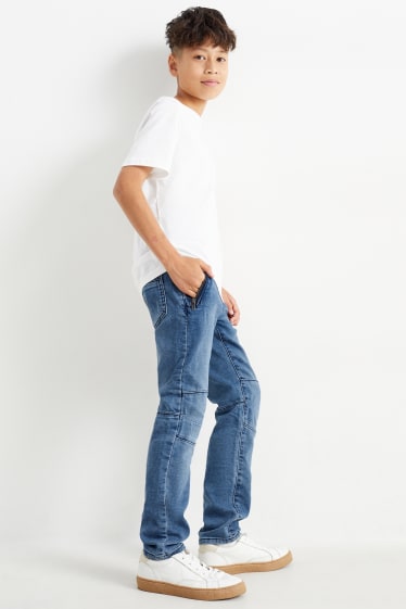 Kinder Buben - Slim Jeans - jeansblau