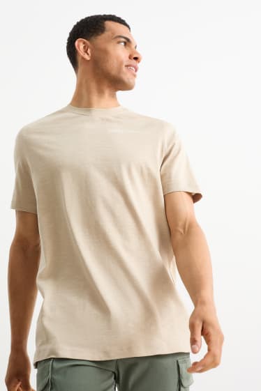 Uomo - T-shirt - beige chiaro
