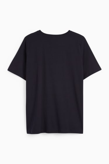 Femmes - T-shirt - bleu foncé
