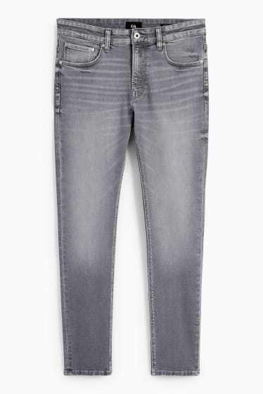 Bărbați - Skinny jeans - LYCRA® - denim-gri deschis