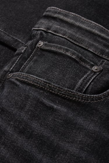 Bărbați - Skinny jeans - LYCRA® - denim-gri închis