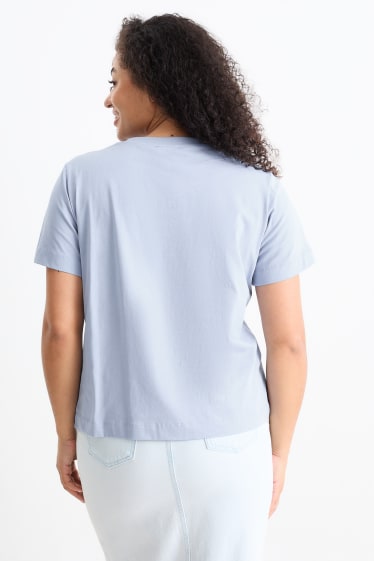 Mujer - Camiseta - azul claro