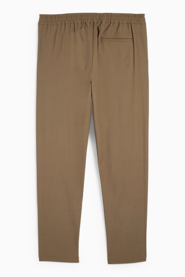 Hombre - Chinos - tapered fit - marrón