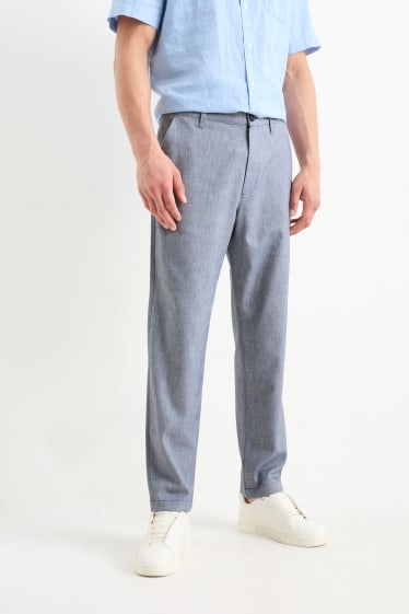 Hombre - Chinos - tapered fit - azul