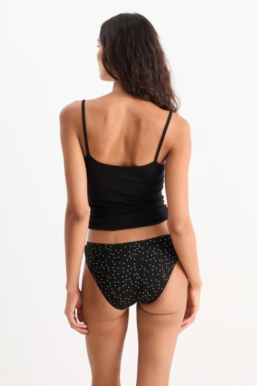 Femmes - Lot de 4 - culottes - noir