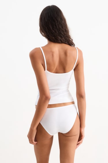 Women - Multipack of 4 - briefs - cremewhite