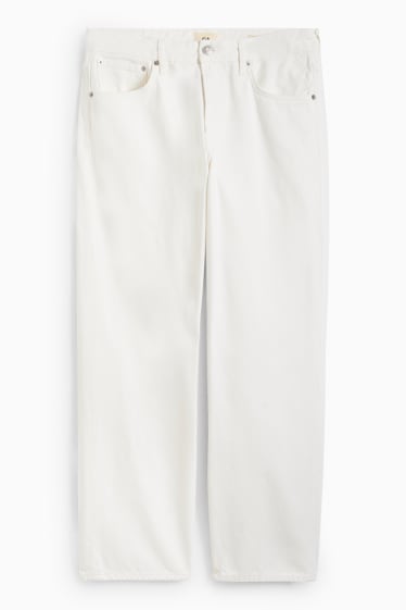 Home - Relaxed jeans - blanc trencat