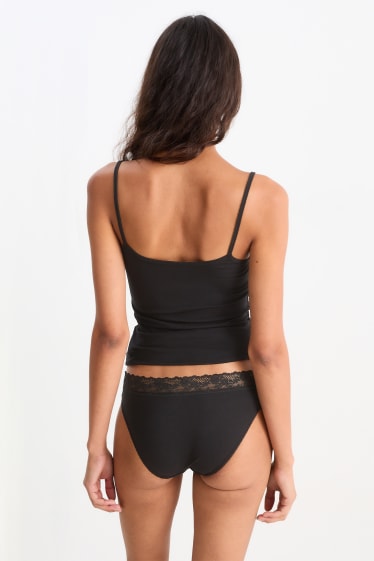 Women - Multipack of 3 - briefs - black