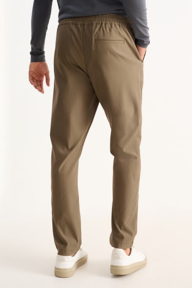 Hombre - Chinos - tapered fit - marrón