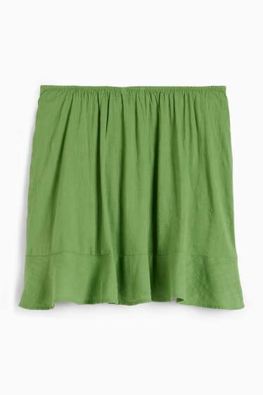 Femmes - Minijupe - vert