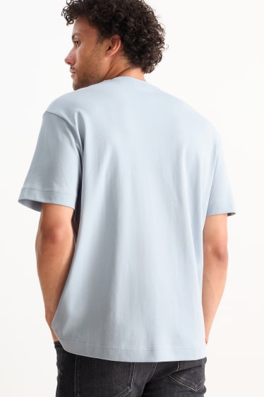Herren - T-Shirt - Regular Fit - hellblau