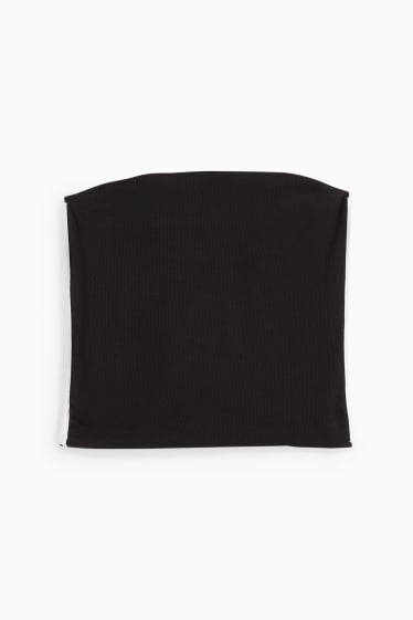 Dámské - Top bandeau - černá