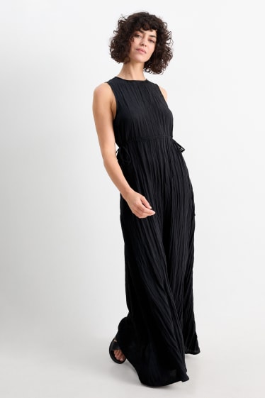 Dámské - Šaty fit & flare - černá