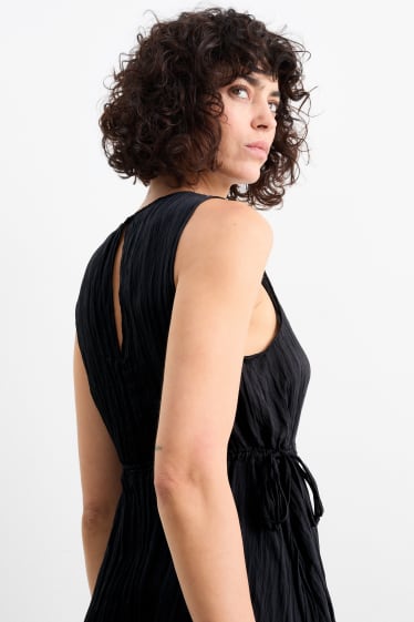 Dámské - Šaty fit & flare - černá