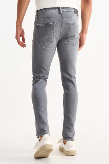 Bărbați - Skinny jeans - LYCRA® - denim-gri deschis