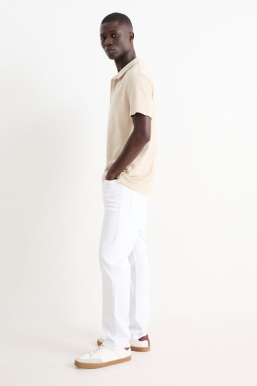 Uomo - Straight jeans - LYCRA® - bianco