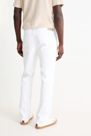 Uomo - Straight jeans - LYCRA® - bianco