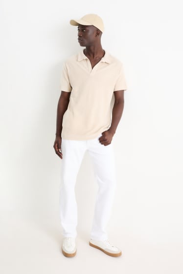 Uomo - Straight jeans - LYCRA® - bianco