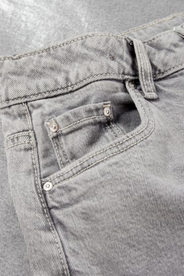 Nena - Texans wide leg - texà gris clar