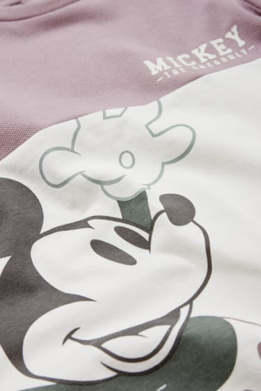 Baby Buben - Micky Maus - Baby-Sweatshirt - cremeweiß