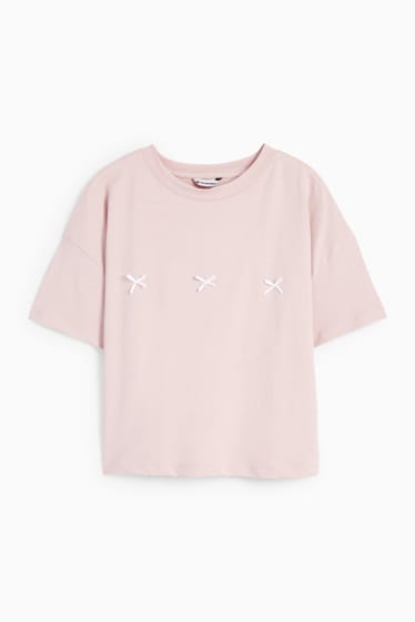 Damen - T-Shirt - rosa