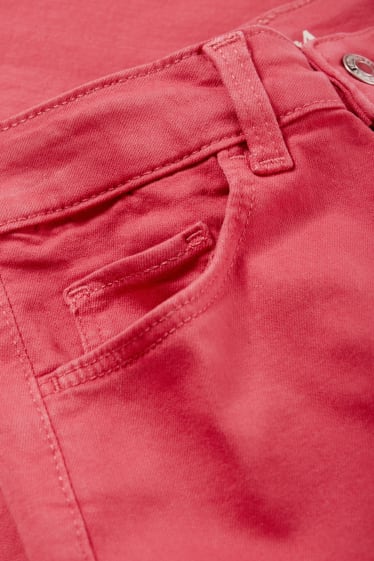 Dona - Jegging jeans - high waist - rosa fosc