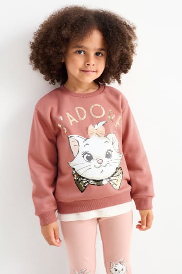 Bambine - Aristogatti - felpa - rosa scuro