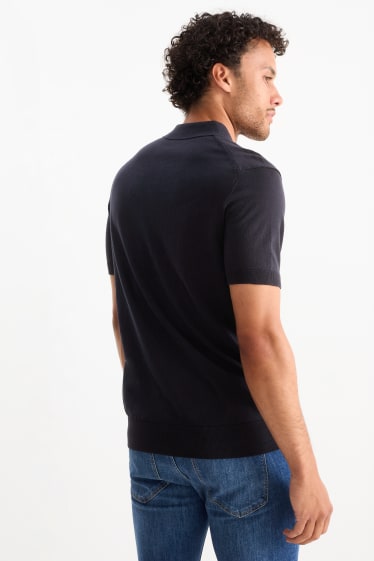 Herren - Poloshirt - dunkelblau