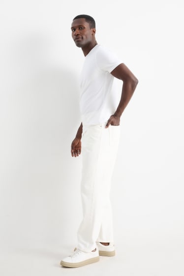 Home - Relaxed jeans - blanc trencat