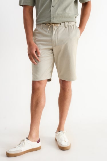 Hommes - Short - beige