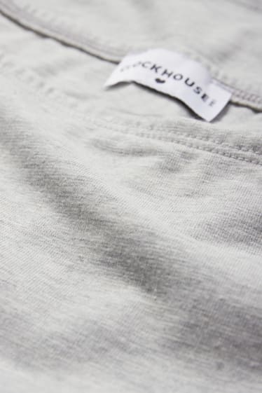 Women - Cropped T-shirt - light gray-melange