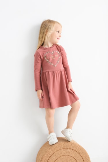 Copii - Fete - Multipack 3 buc. - unicorn - rochie - maro deschis