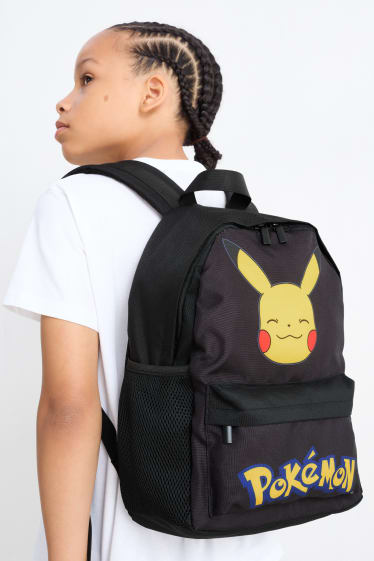 Copii - Băieți - Pokémon - rucsac - negru