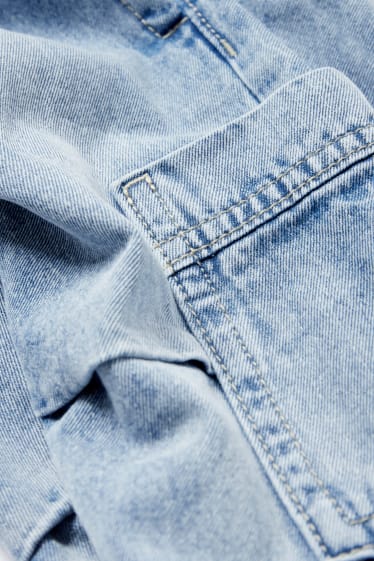 Kinder Buben - Cargo Jeans - helljeansblau