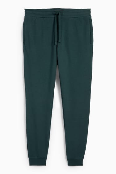 Hommes - Pantalon de jogging - vert foncé
