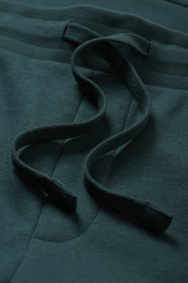 Hommes - Pantalon de jogging - vert foncé