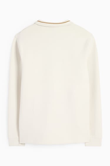 Heren - Sweatshirt - beige