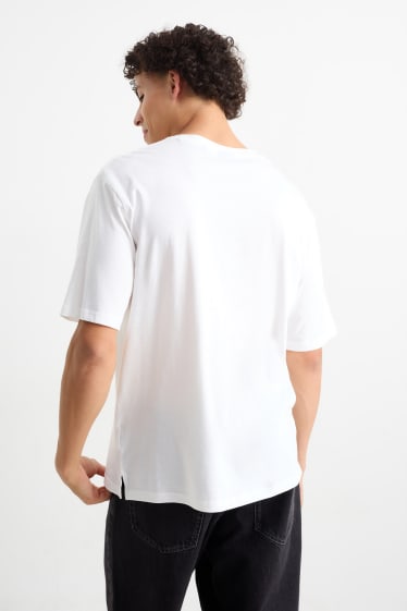 Hommes - T-shirt surdimensionné - blanc